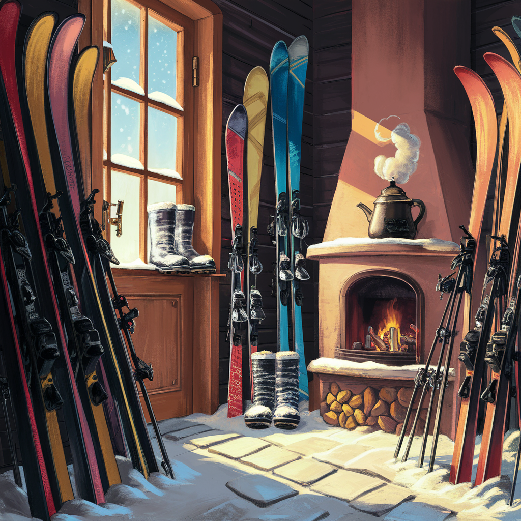 Storing Your Skis Properly After Waxing